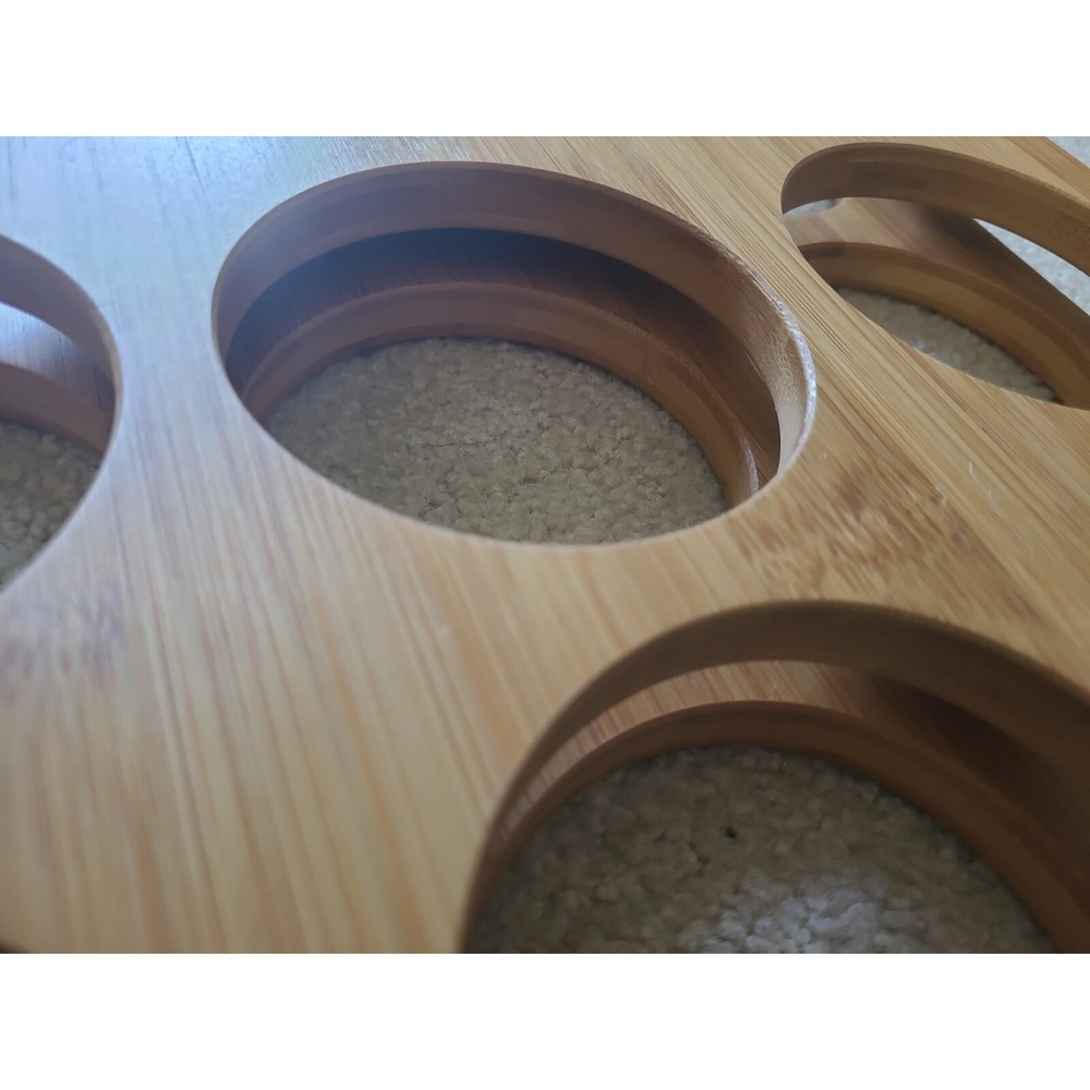Metrokane Rabbit Wooden Portable‎ Foldable Wine Rack - Picture 3 of 7